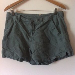 Calvin Klein Army Green Shorts